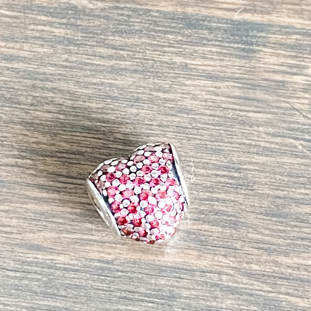 Pandora Pave Heart